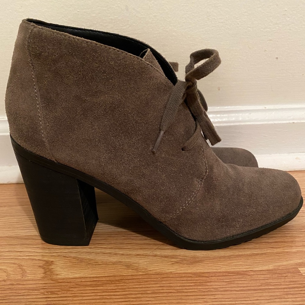 FRANCO SARTO SUEDE “NASHVILLE” LACE UP BOOTIES 8.5 - Picture 11 of 16